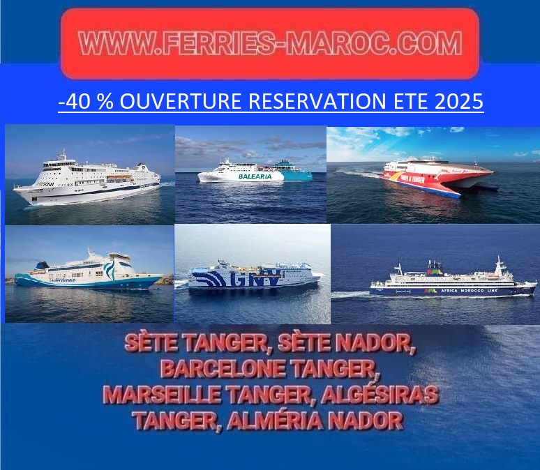 -40 % OUVERTURE RESERVATION ETE 2025